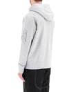 Men's logo embroidered hooded zip-up gray jacket ACWMW031 GR - A-COLD-WALL - BALAAN 3