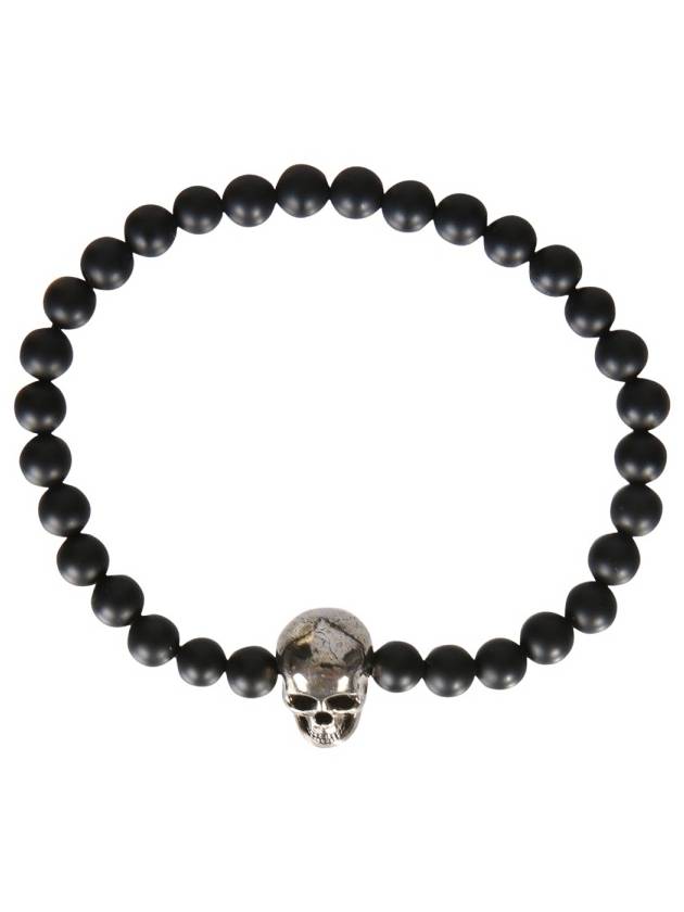 Skull Bracelet Black - ALEXANDER MCQUEEN - BALAAN 5