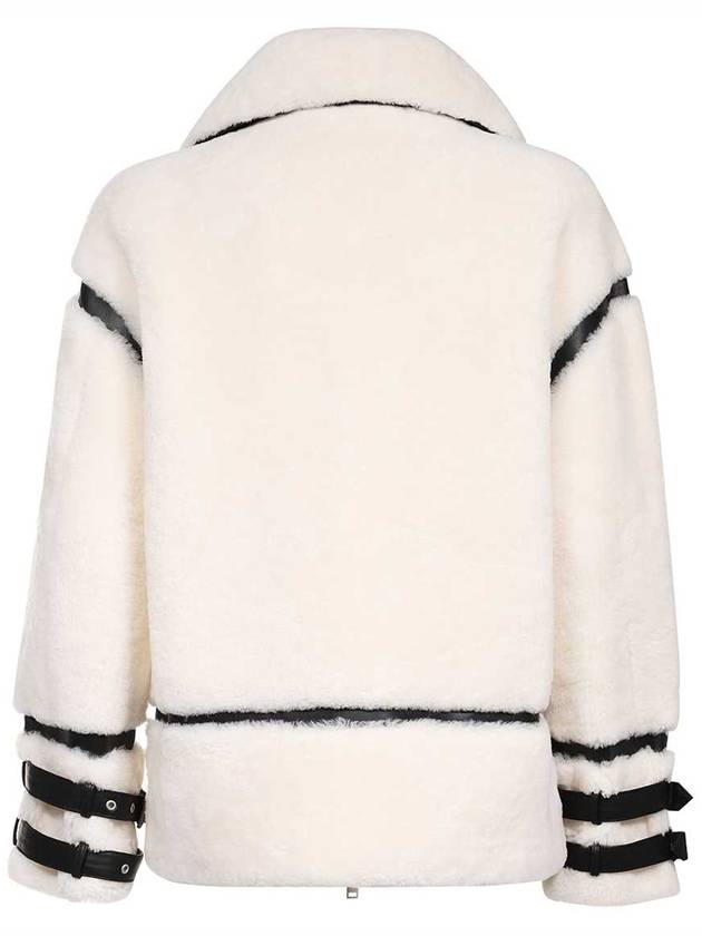 Golden Prairie Shearling Jacket White - MOOSE KNUCKLES - BALAAN 3