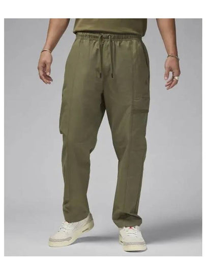 Jordan Essential Woven Track Pants Medium Olive - NIKE - BALAAN 2