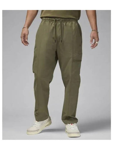 Jordan Essential Woven Track Pants Medium Olive - NIKE - BALAAN 1