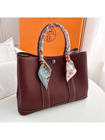 Garden Party 30 Tote Bag H051568CK - HERMES - BALAAN 1