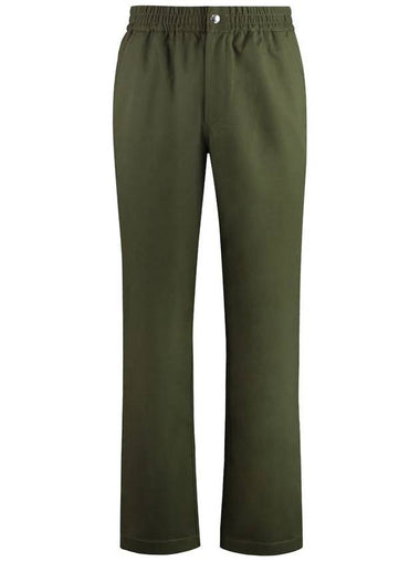 Maison Kitsuné Cotton Trousers - MAISON KITSUNE - BALAAN 1