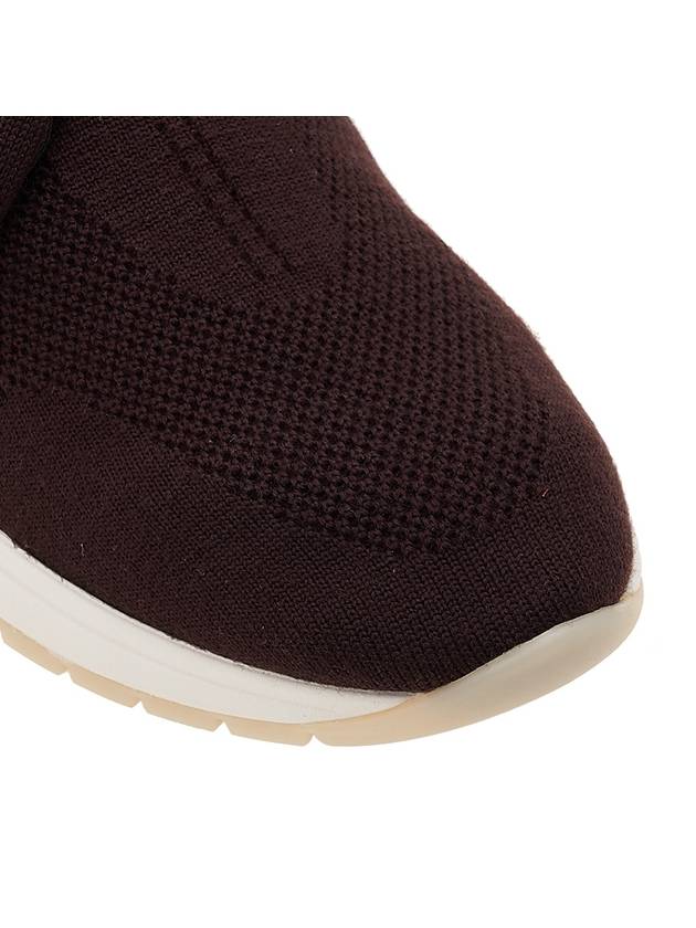 360 LP Flexy Walk Low Top Sneakers Chocolate - LORO PIANA - BALAAN 10