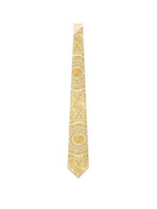 Barocco Silk Tie 10079951 A10002 5K410 - VERSACE - BALAAN 1