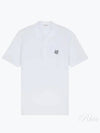 Piquet Polo Shirt White - MAISON KITSUNE - BALAAN 2