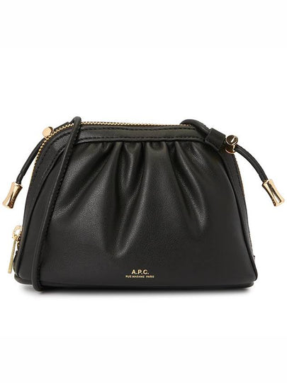 Ninon Small Drawstring Cross Bag Black - A.P.C. - BALAAN 2