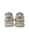 Flow FF Logo Low Top Sneakers White - FENDI - BALAAN 6