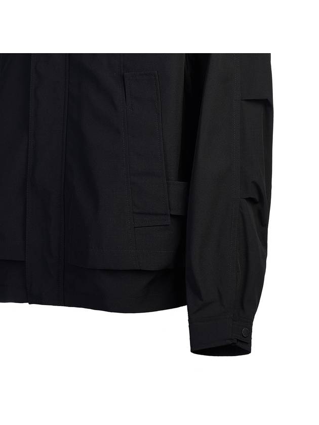 Men's Two Pocket Zip Up Jacket Black - SOLID HOMME - BALAAN 6