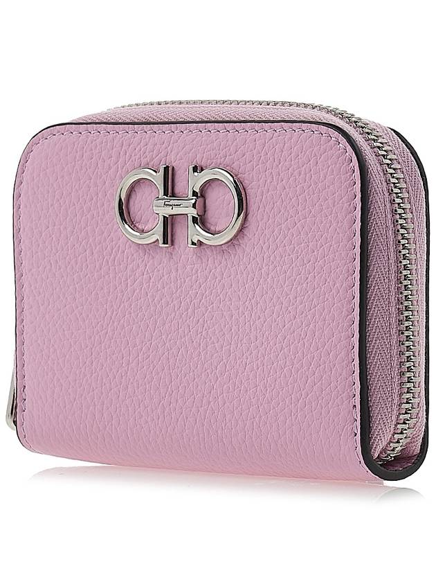 Gancini coin purse 22 0406 BUBBLE GUM 0763013 - SALVATORE FERRAGAMO - BALAAN 2