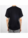 Small Heart Logo Short Sleeve T-Shirt Black - AMI - BALAAN 5