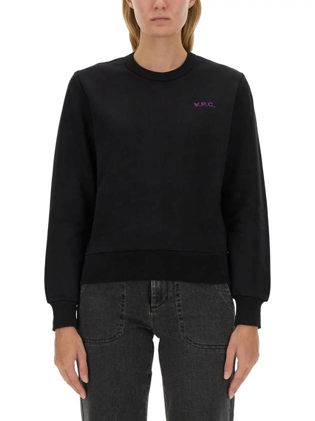 Boxy Petit VPC Sweatshirt Black - A.P.C. - BALAAN 2