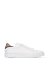 Beck Stripe Tab Low Top Sneakers White - PAUL SMITH - BALAAN 1