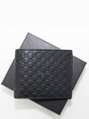 Micro GG Ssima Bifold Wallet Black - GUCCI - BALAAN 3