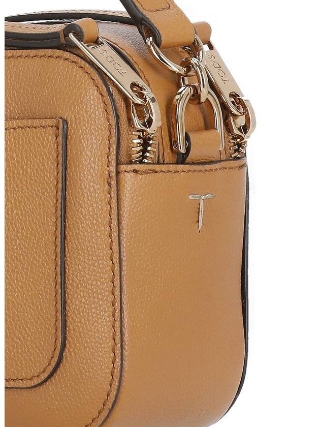 T Timeless Leather Cross Bag Brown - TOD'S - BALAAN 6