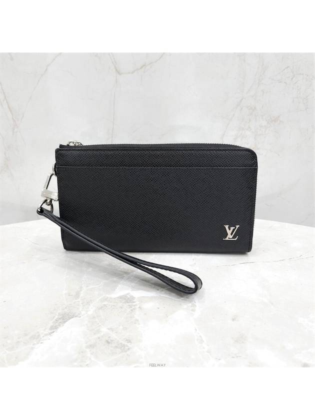 Lux You LV Zippy Dragonne Taiga Strap Pouch M69409 - LOUIS VUITTON - BALAAN 1