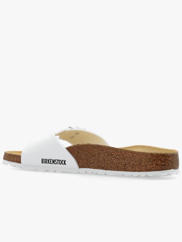 Birkenstock ‘Madrid BS’ Slides, Women's, White - BIRKENSTOCK - BALAAN 5