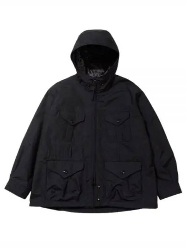 Field Parka A Black Nylon 3 Layer Cloth 24F1D032 PS206 ZT200 - ENGINEERED GARMENTS - BALAAN 1