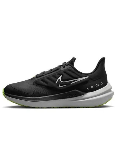 Air Winflo 9 Shield Low Top Sneakers Black - NIKE - BALAAN 2