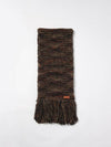 Erdem Logo Patch Muffler Brown - ISABEL MARANT - BALAAN 3