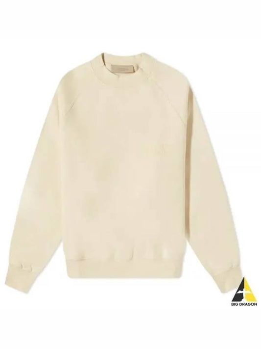 Essential Crew Neck Sweatshirt 192SU222040F EGG SHELL - FEAR OF GOD - BALAAN 1