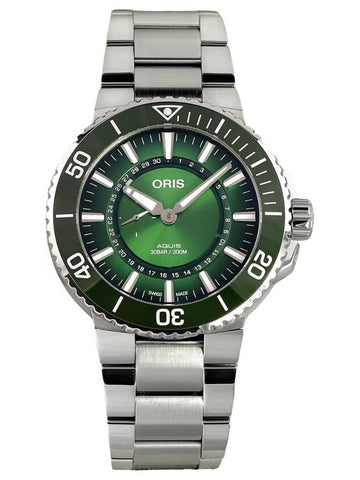 Oris Limited Edition Automatic Green Dial Watch 01 743 7734 4187-Set - ORIS - BALAAN 1