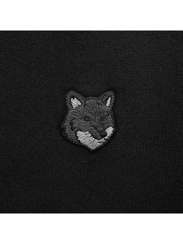 Bold Fox Head Cotton Sweatshirt Black - MAISON KITSUNE - BALAAN 4