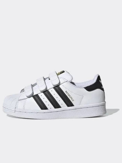 Kids Superstar Velcro Sneakers White - ADIDAS - BALAAN 2