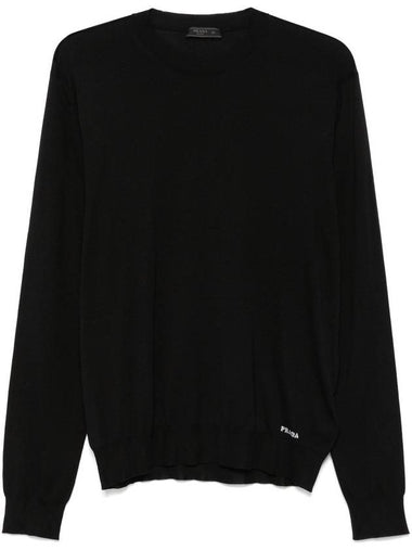 recycled-silk sweater - PRADA - BALAAN 1