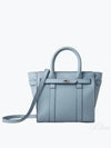 Bayswater Zipped Mini Tote Bag Blue - MULBERRY - BALAAN 2