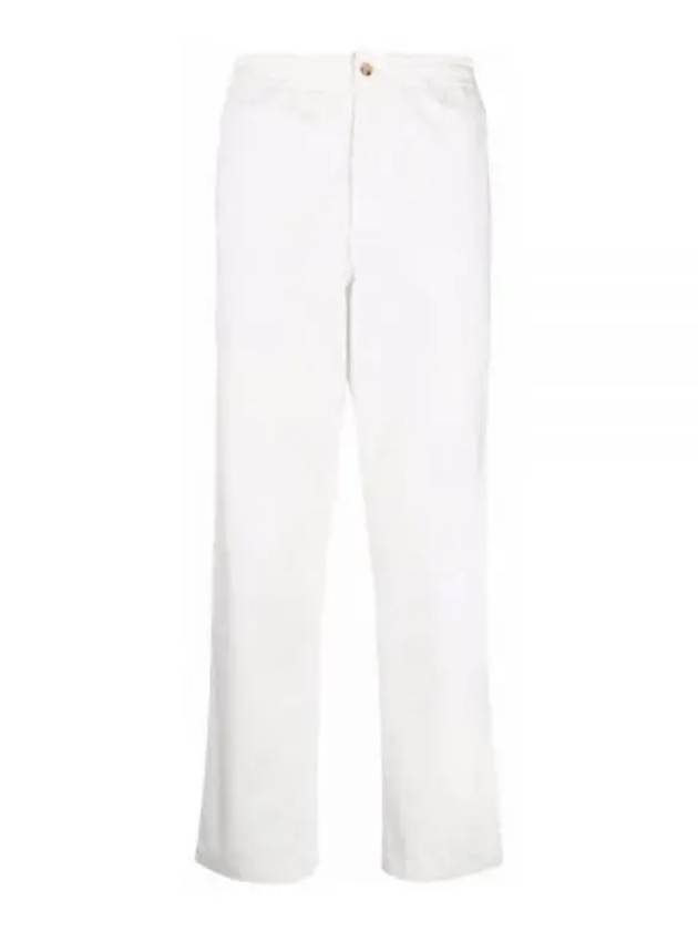 Cotton Straight Pants White - POLO RALPH LAUREN - BALAAN 2