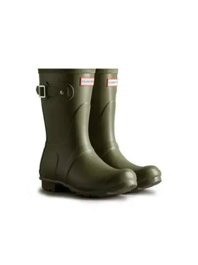 Original Matte Short Rain Boots Olive Leaf - HUNTER - BALAAN 2