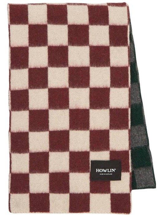Howlin s scarf COSMIC CHECKERBOARD INTERGALACTIC common muffler - HOWLIN' - BALAAN 1