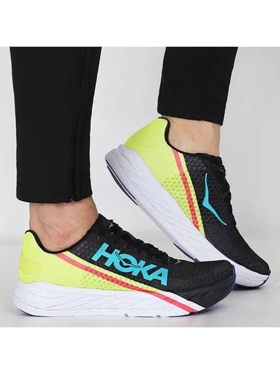 Rocket X Low Top Sneakers Black - HOKA ONE ONE - BALAAN 2