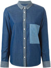 a7 denim patch shirts - GOLDEN GOOSE - BALAAN 5