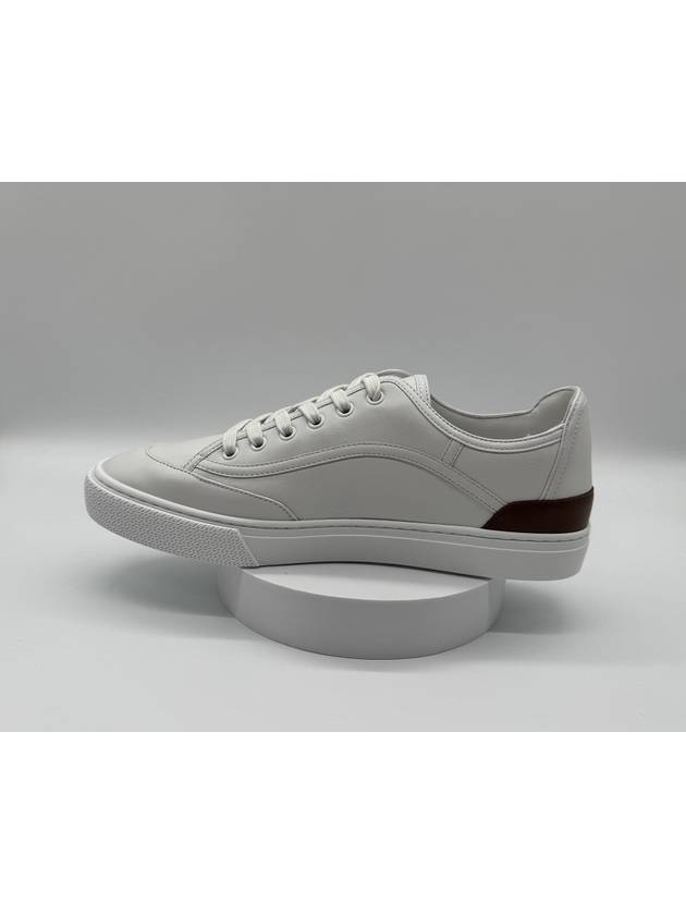 Get Leather Low Top Sneakers White - HERMES - BALAAN 5