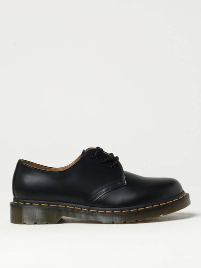 1461 Smooth 3 Hole Leather Loafers Black - DR. MARTENS - BALAAN 2