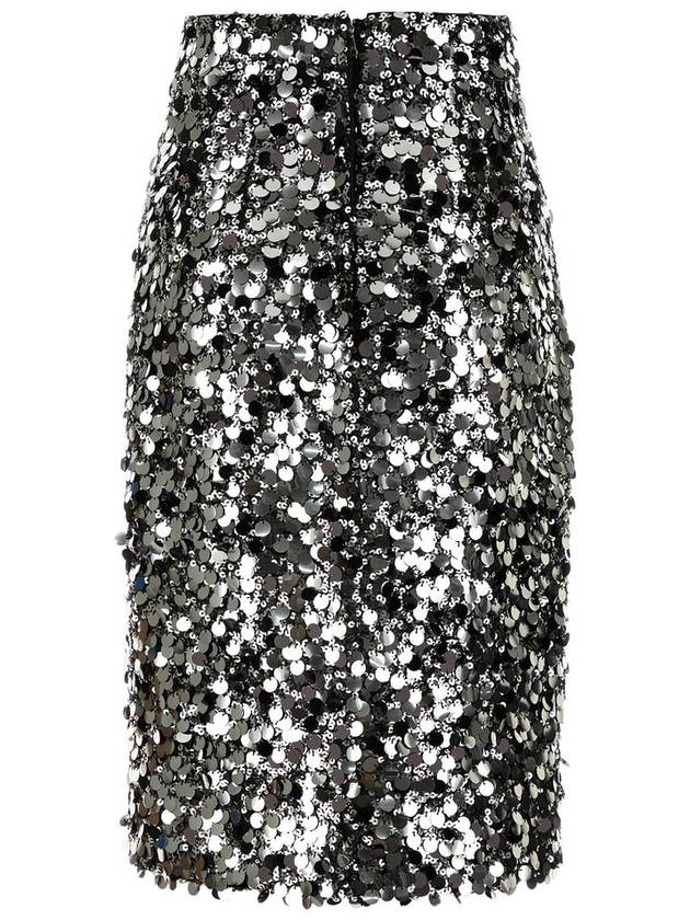 Dolce & Gabbana Sequin Embroidered Midi Skirt - DOLCE&GABBANA - BALAAN 2