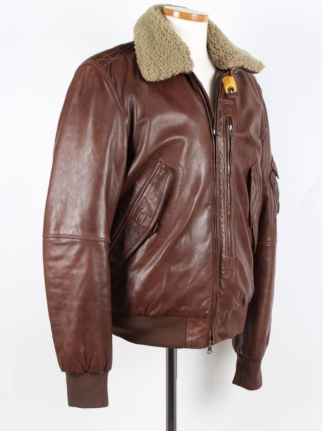 men leather jacket - PARAJUMPERS - BALAAN 6