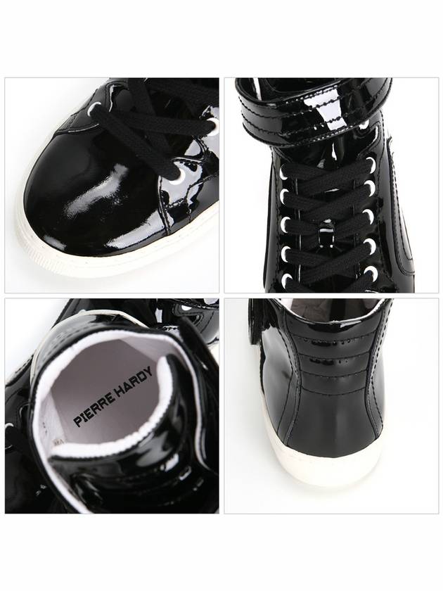 Men's High Top Sneakers 101 PAT BLACK - PIERRE HARDY - BALAAN 4