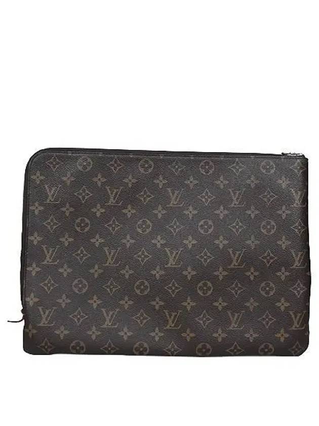 M44499 Monogram Canvas Etuille Voyage MM Clutch Bag - LOUIS VUITTON - BALAAN 1