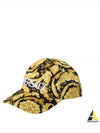 Barocco Logo Ball Cap Yellow - VERSACE - BALAAN 2