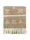 All Over Logo Muffler Camel - MAX MARA - BALAAN 1