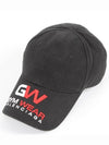 GW Logo Ball Cap Black L - BALENCIAGA - BALAAN 1