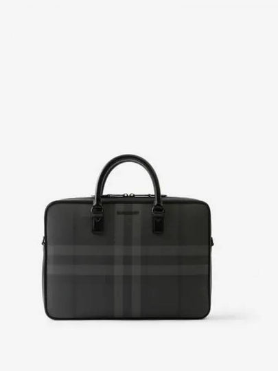 Slim Ainsworth Check Case Dark Grey - BURBERRY - BALAAN 2