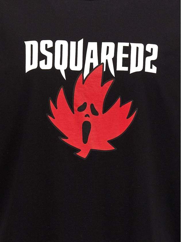 DSQUARED2 Logo Print T-Shirt - DSQUARED2 - BALAAN 4