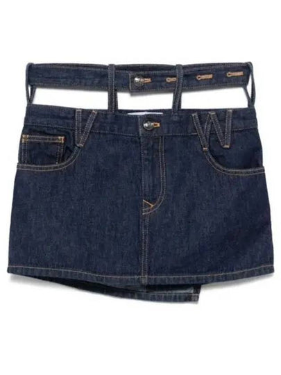 DOUBLEWAISTBAND DENIM SKIRT 19030017 W00VF K401 B0111212154 - VIVIENNE WESTWOOD - BALAAN 2