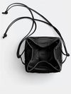 Intrecciato Cassette Small Bucket Bag Black - BOTTEGA VENETA - BALAAN 4