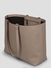 Roma Leather Tote Bag Beige - FENDI - BALAAN 3