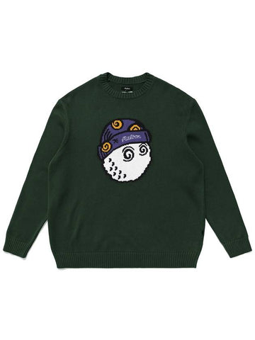 Wiz Collection Wizard Knit Sweater GREEN - MALBON GOLF - BALAAN 1